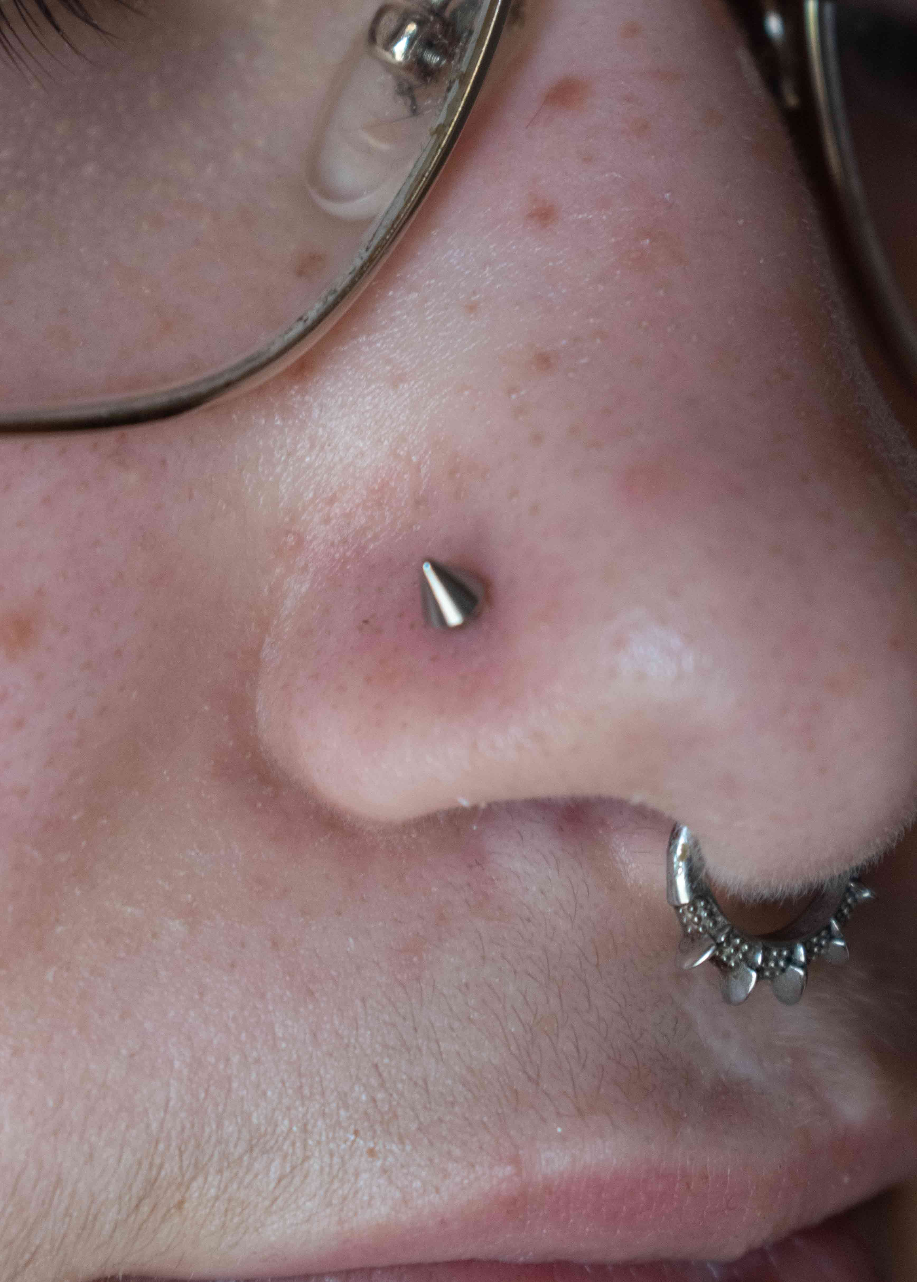 nostril piercing